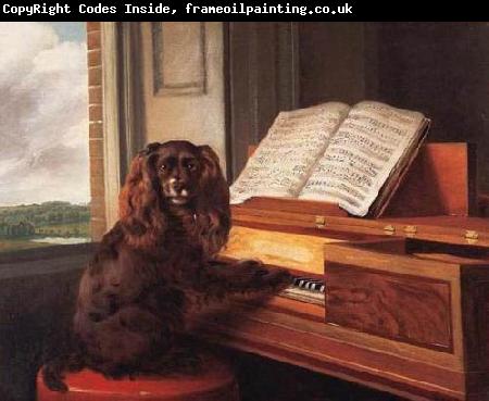 Philip Reinagle Portrait of an Extraordinary Musical Dog